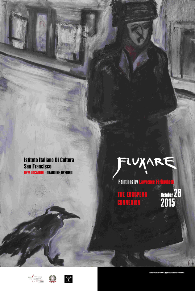 "Fluxare" poster created by Piero Roccasalvo Rub