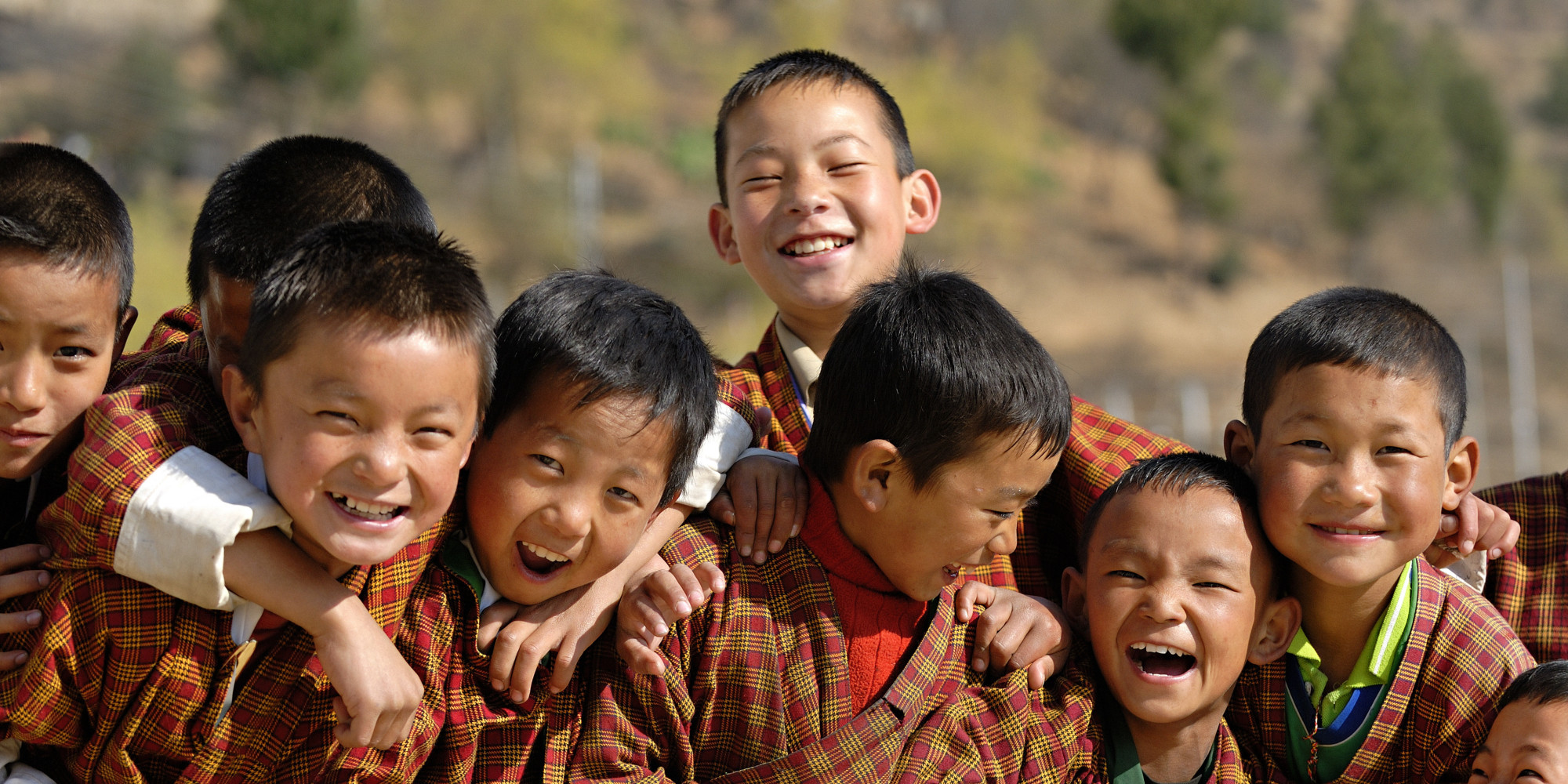 Bhutan, Thimphu, Zilukha junior High school. Via Huffington Post