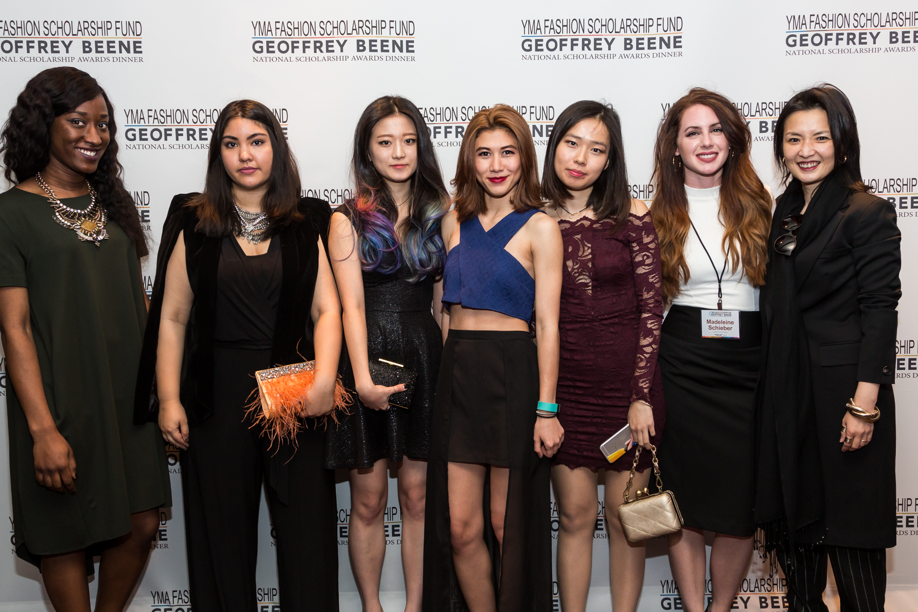 From the left: Kathleen O’Heron, Nathifa Deandrade, Madeline Schieber, Yuna Choi, Busara Boussard, Jisoo Hong.