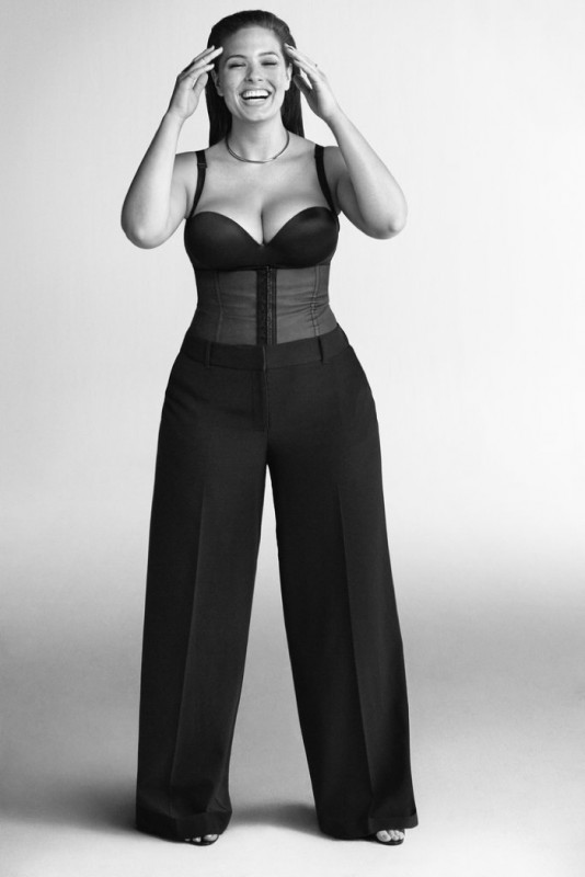 Ashley Graham is making waves in the fashion industry as the first curvy SI swimsuit covergirl. Image courtesy imgmodels.com