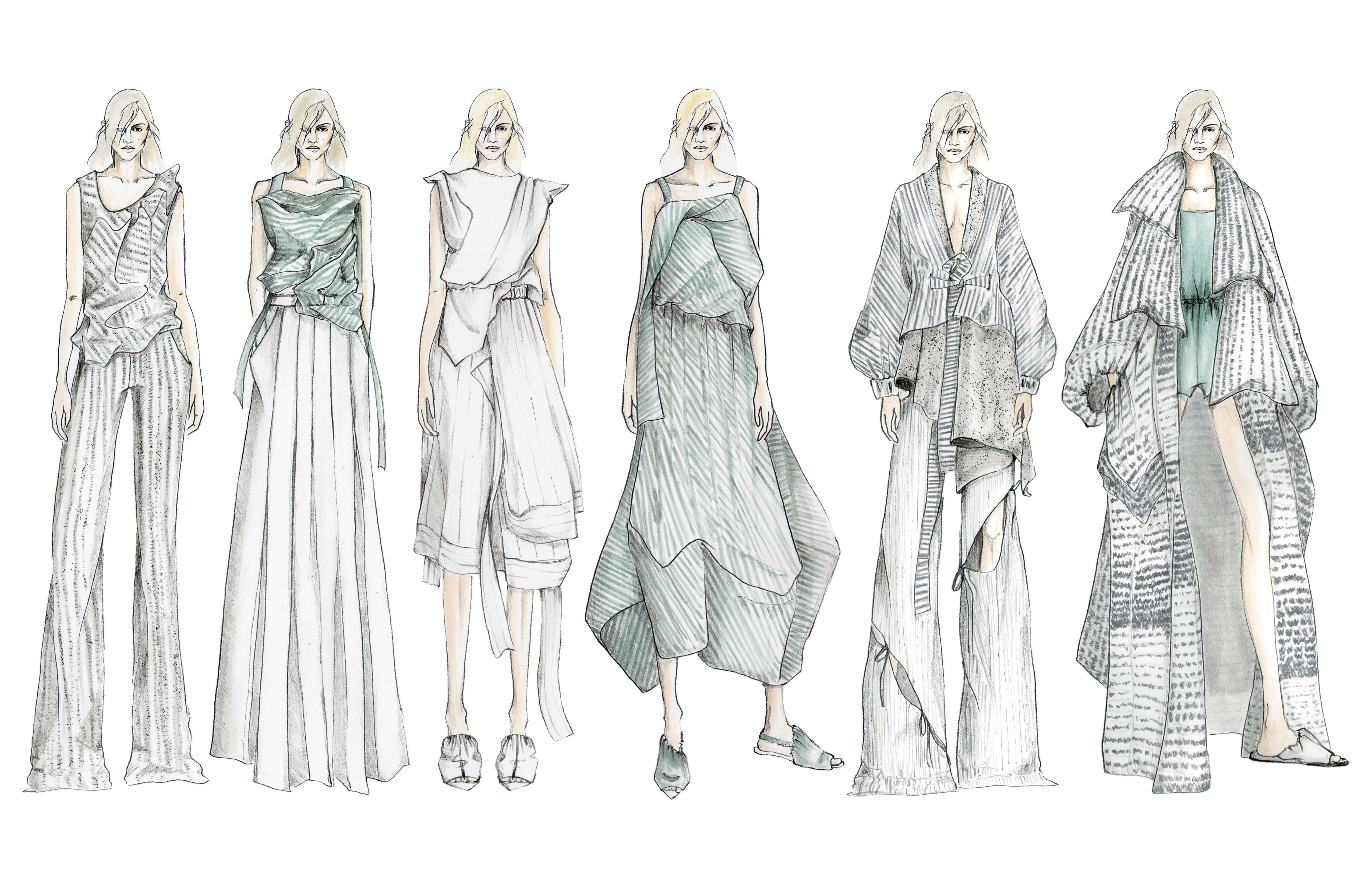 Illustrated lineup for the 2016 collection.
