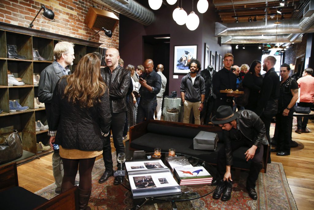 Patrons shop at a John Varvatos clothing store on October 1, 2016 in San Francisco, California. (Photo by Kimberly White/Getty Images for John Varvatos)