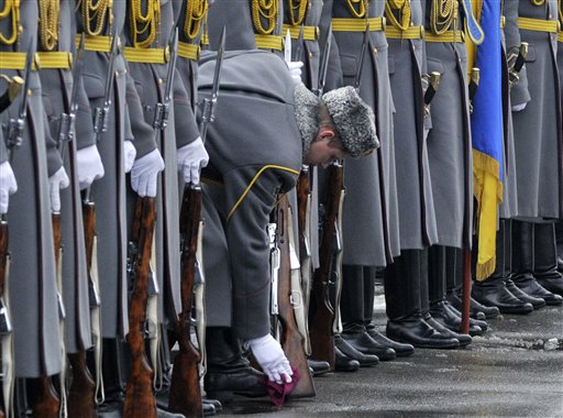 APTOPIX Ukraine Military