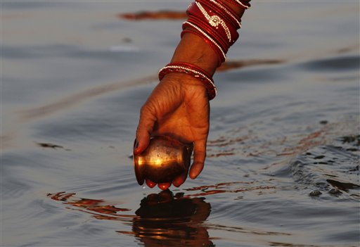 APTOPIX India World Water Day