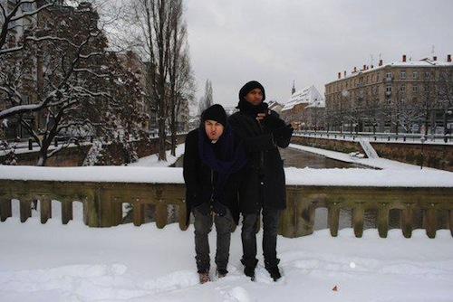 Ronnie and Ashon in Strasbourg
