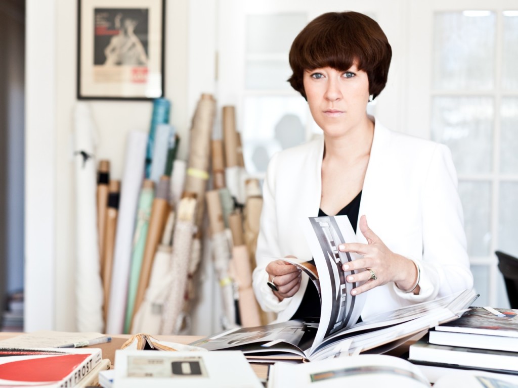 unknown Louisa Parris in her Studio