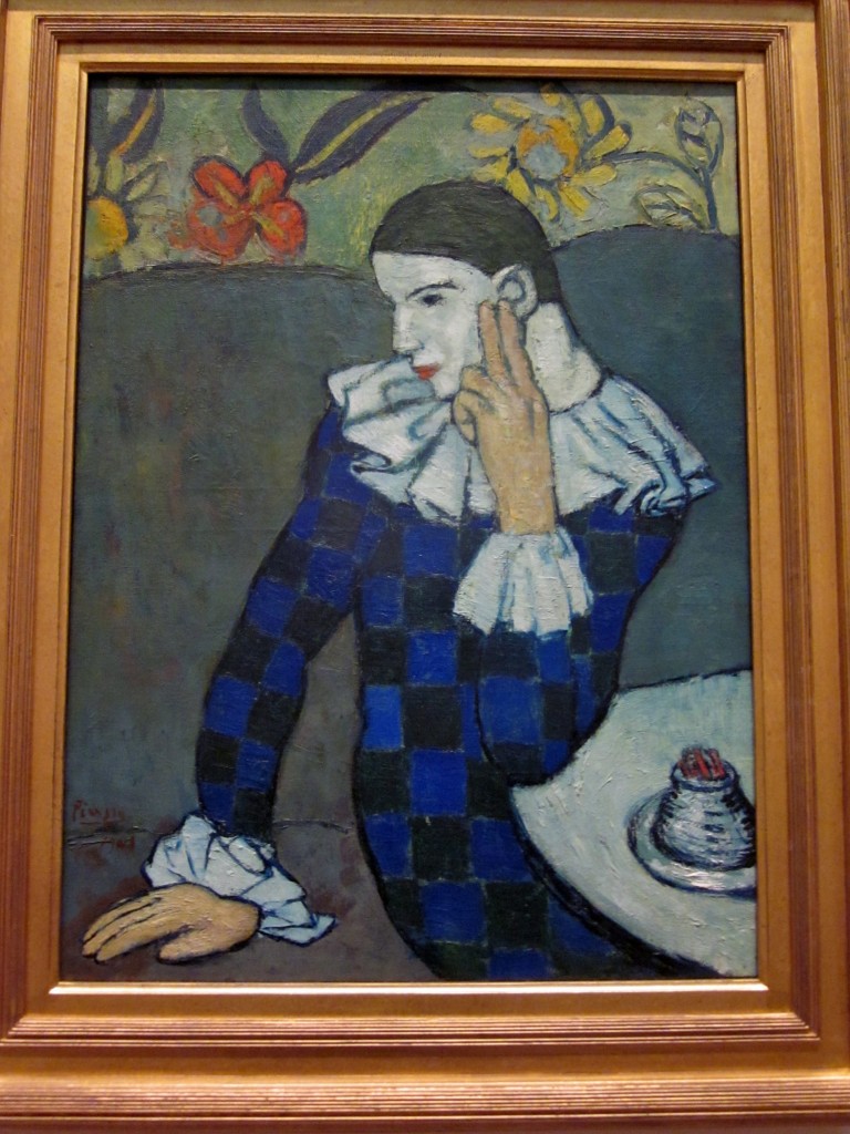 Pablo Picasso (1881 - 1973) Harlequin. 
