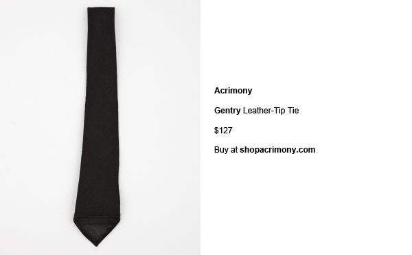 AcrimonyGentryLeatherTie