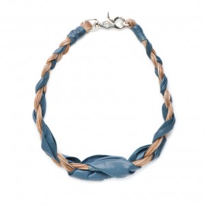 Braided Leather Choker