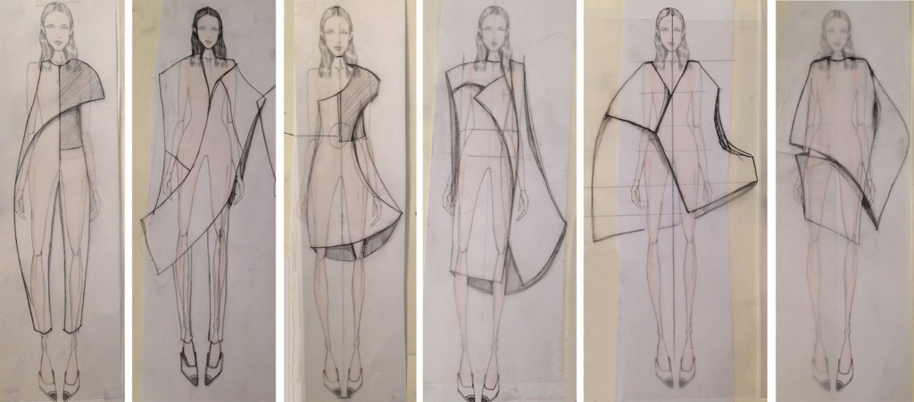 Illustrated Lineup of Detro's Spring 2015 Collection