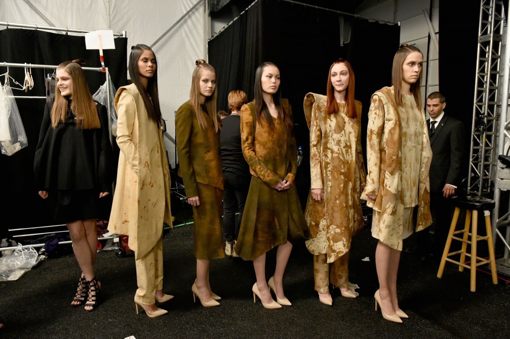 Looks from Ozanhan Kayaoglu, M.F.A. Fashion Design. Image: Slaven Vlasic/Getty Images