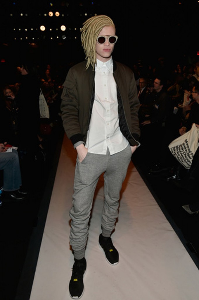 Model Shaun Ross.   Image: Getty Images