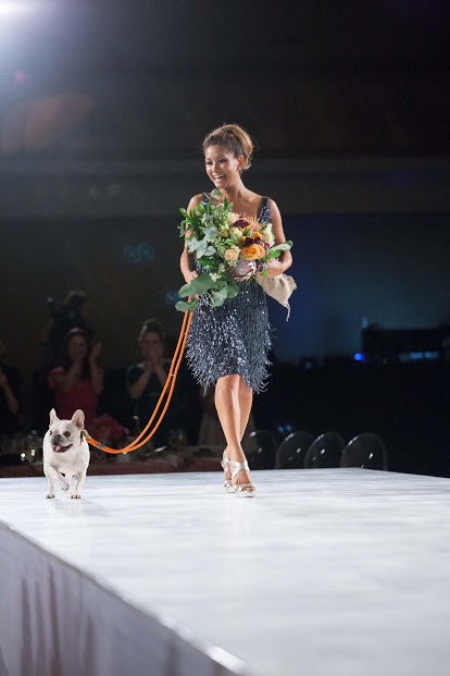  JLSF chair Lillian Phan closing the show with her beloved dog. Image: 