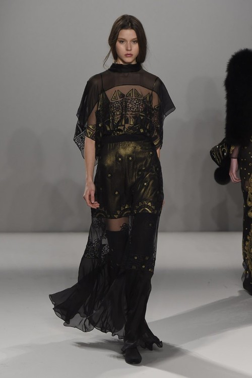 A look from Temperley London's F/W 2015 collection. Image: Women's Wear Daily