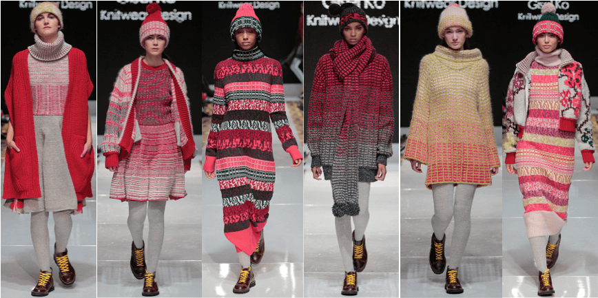 Graduation knitwear collection by Gisel Ko.
