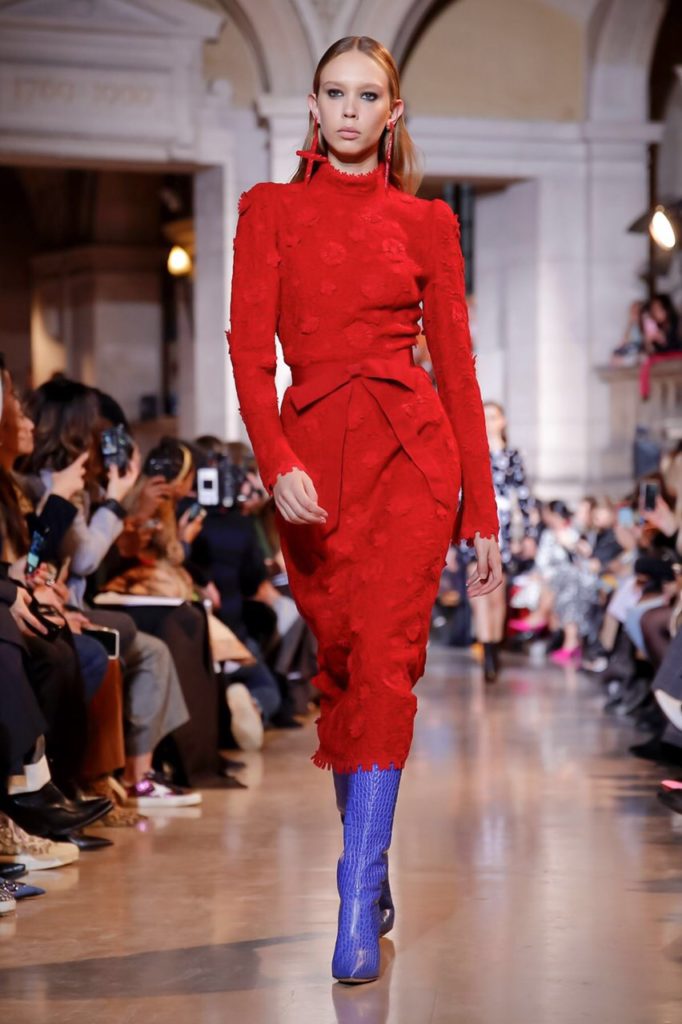 Andrew GN red dress 