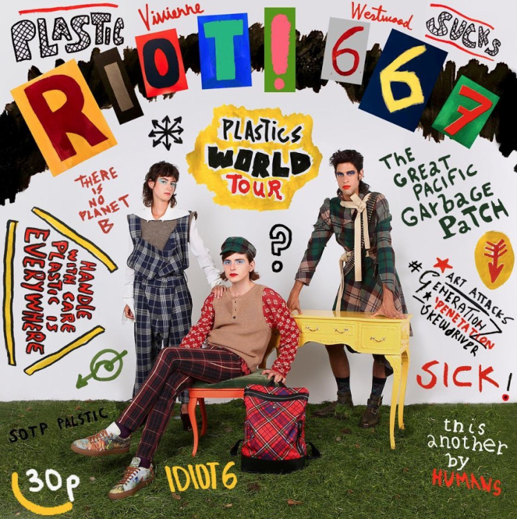 Vivienne Westwood オーガニックコットン ブランケット The Little Devil That Captured Vivienne Westwood: Johan Zoo aka