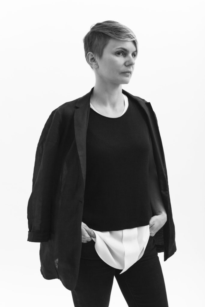 Yaryna Zhuk, MFA Fashion Design. Phography by Danielle Rueda